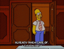 homer simpson evidence GIF